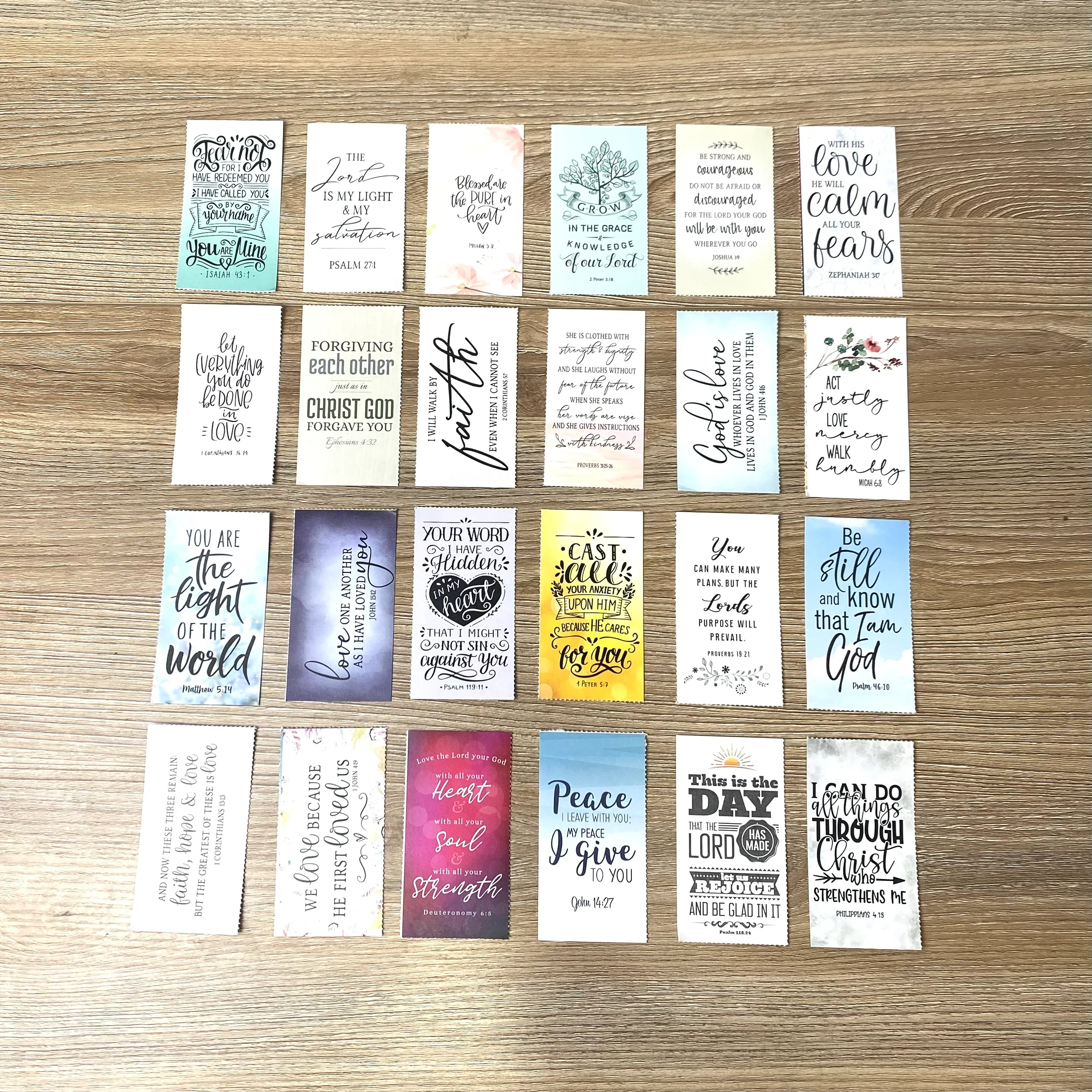 Christian Encouragement Card Set - Scripture Pack 1 - Image 6