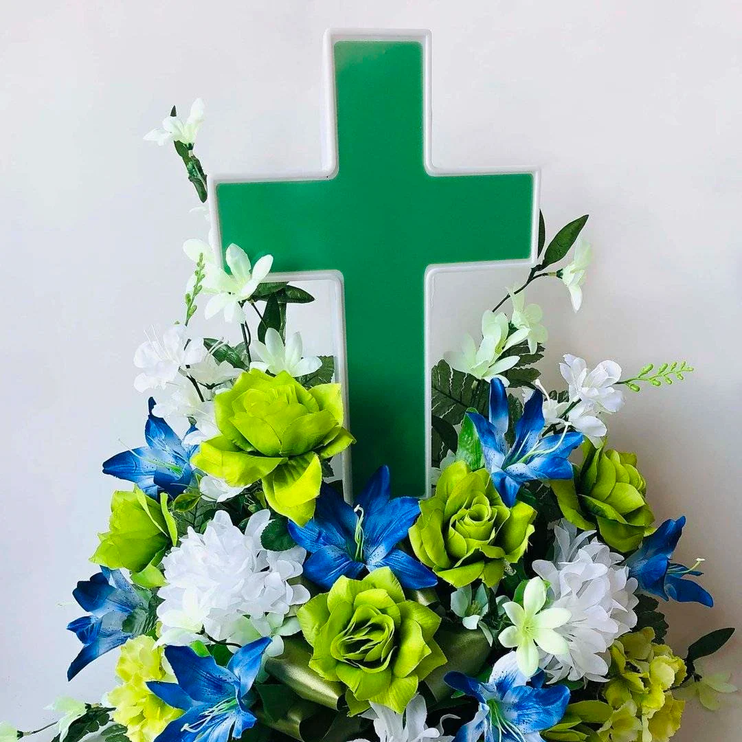 Colored Eternal Light Cross - Image 3
