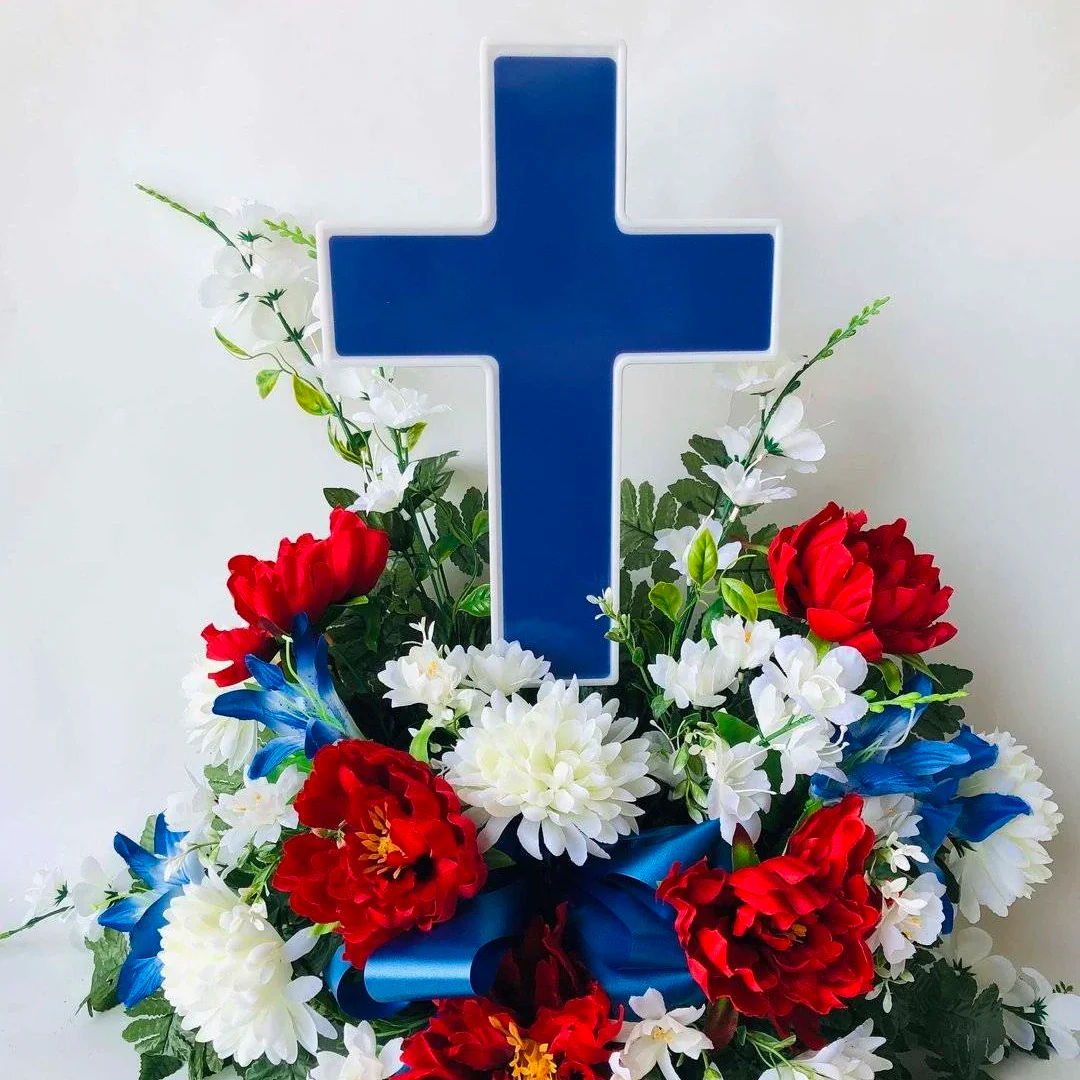 Colored Eternal Light Cross - Image 4