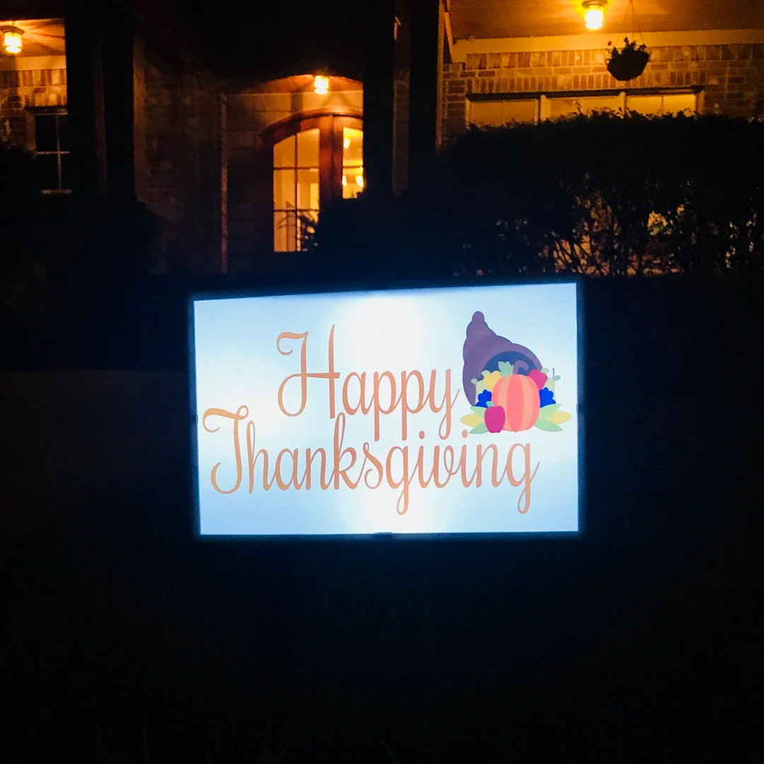 Eternal Light Holiday Sign (Plus 5 holiday design inserts) - Image 11